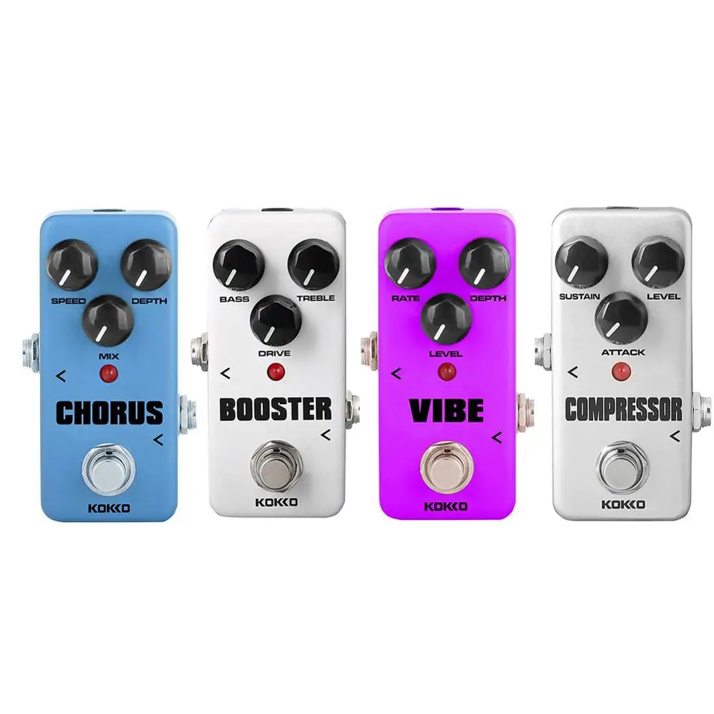

KOKKO Electric Guitar Effects Pedal Power Adapter Supply Guitarra Instrument Cable Pedal Board EFX AMP EQ Guitar Accessories