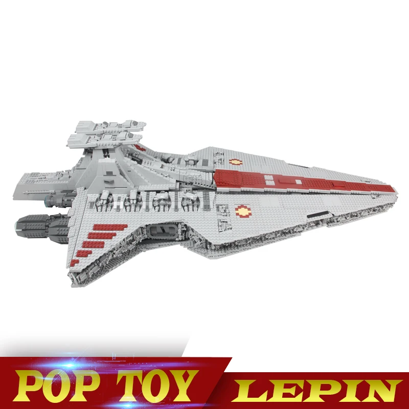 

N STOCK 05077 6125Pcs Gift The UCS Rupblic Star Destroyer Cruiser ST04 Set Building Blocks Bricks Toys