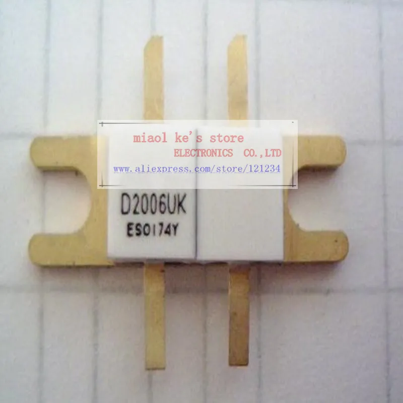 

D2006 D2006UK - METAL GATE RF SILICON FET TRANSISTOR