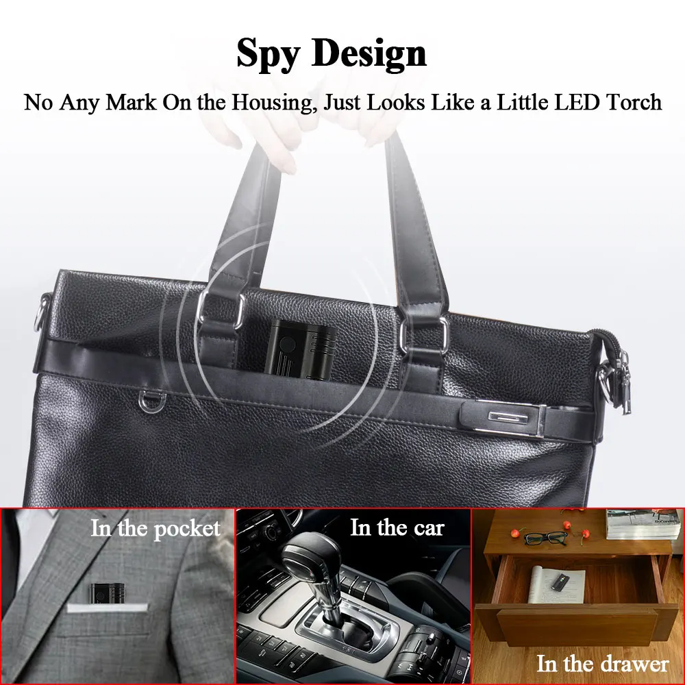 Mini Dictaphone Voice Recorder Bug 180 Hours Long