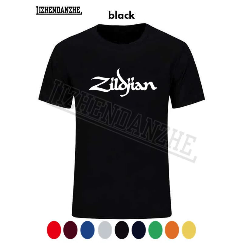 

Summer Zildjian Men T Shirt New Printed T-shirt Men Short Sleeve Cotton TShirts Top Tees Clothing Brand short sleeve XS-3XL