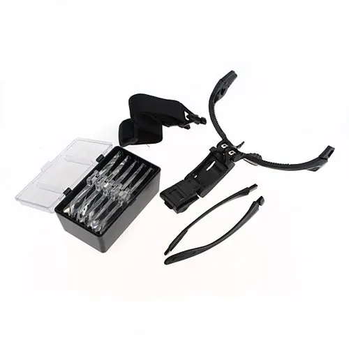 Лупа очки 2 Led 1X1.5X2 2.5X3.5 Х ювелир часовщик DIY|magnifying glasses|glasses magnifiermagnifying magnifier |