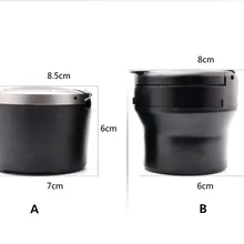 Прямая поставка Универсальная автомобильная портативная пепельница из АБС-пластика, мини-автомобильная банка, держатели для хранения, пепельницы, аксессуары для салона автомобиля