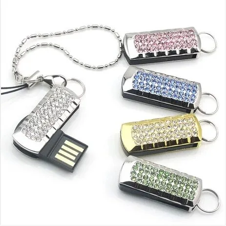 Дешевый Ювелирные изделия из кристаллов Mini USB флэш накопитель 512 ГБ накопитель 128 ГБ 16 ГБ 32 ГБ 64 ГБ памяти флешки 512 ГБ карты памяти подарок 2,0