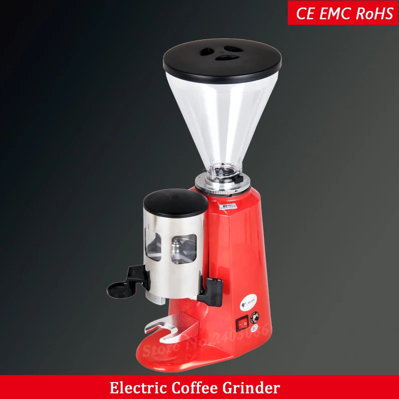 espresso burr coffee grinder mill 360w electric flat wheel type coffee