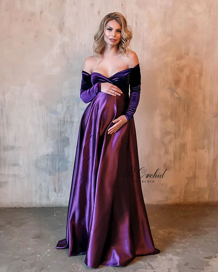 prom dress for pregnant girl