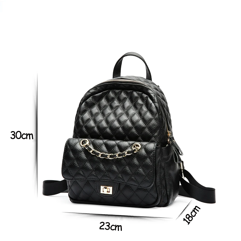 Noir Femme Pour Femmes Dames Sac 2019 D'écolier Sacs Bandoulière Voyage Véritable Filles En Bagpack Dos Cuir À 4aSCqxaw