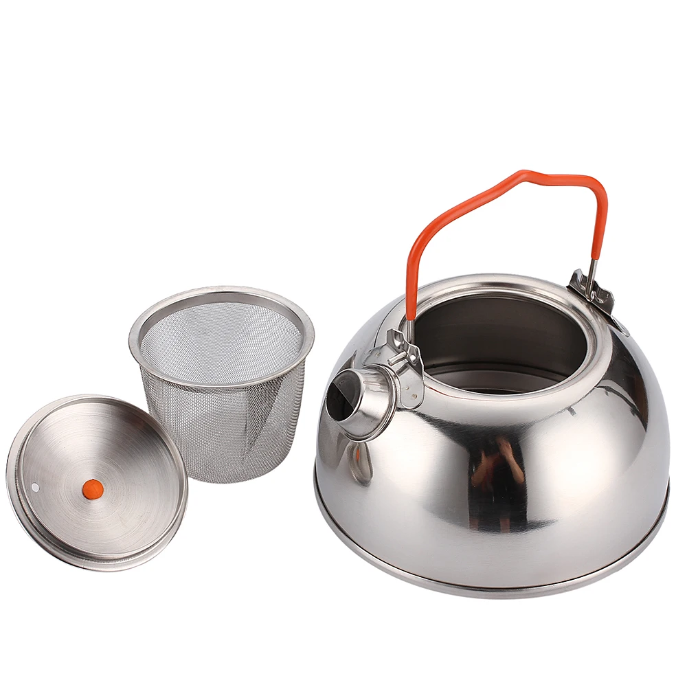 

BRS Coffee Tea Pot Stainless Steel Outdoor Camping Water Kettle Pot Outdoor Water Cookware BRS-TS06 BRS-TS07