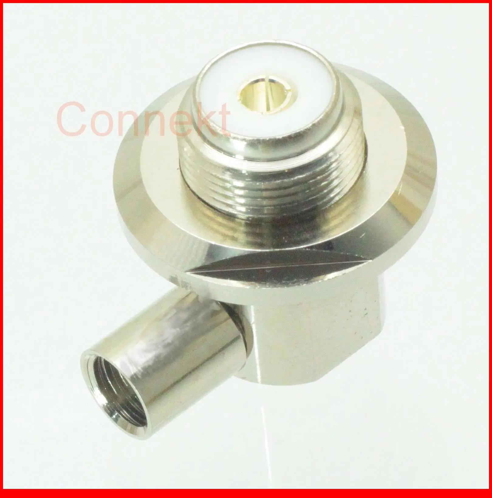 

5pcs/lot UHF female SO239 bulkhead   90 degree  RA CAR RADIO connector solder LMR300 RG5 RG6 5D-FB