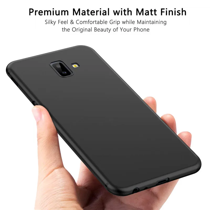 Мягкий чехол PDGB для Samsung Galaxy S8 S9 Plus S10 Lite S10E S6 S7 Edge Note 5 8 9 однотонный матовый