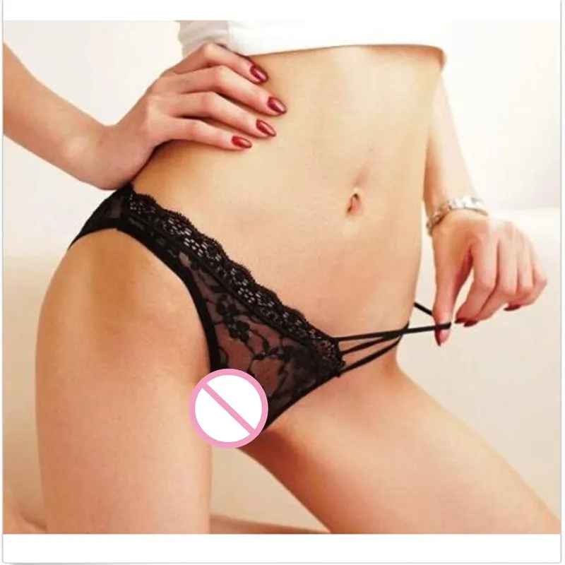 

New Women's See Through Lace Panties Briefs Lingerie Flowers Pattern Underwear SL00271 Clearance