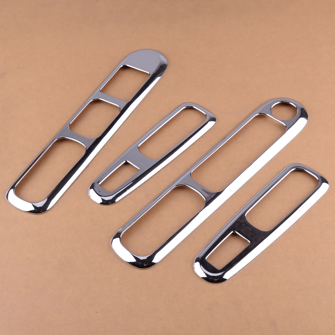 Cromo Interruptor De Botón De Ventana Cubierta DE AJUSTE para Peugeot 3008 2009-2015 5 un