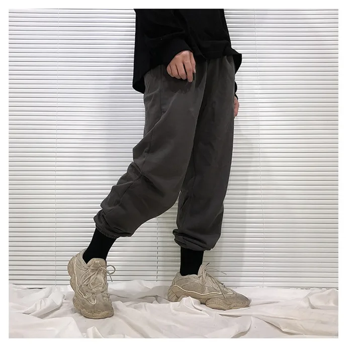 Solid SEASON 6 Sweatpants 20FW Men Women Kanye West Pants Velvet Cotton Season Series Trousers Zipper Pocket Tag casual sweatpants