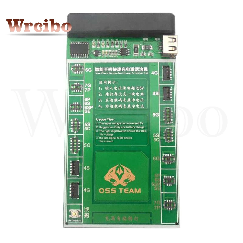 imágenes para Wrcibo reparaciones profesional junta cargo de activación de la batería + micro usb cable para iphone 7G 7 Más 6 S 6 splus 6 6 plus 5 5S 5C 4S 4 imágenes para Wrcibo reparaciones profesional junta cargo de activación de la batería + micro usb cable para iphone 7G 7 Más 6 S 6 splus 6 6 plus 5 5S 5C 4S 4