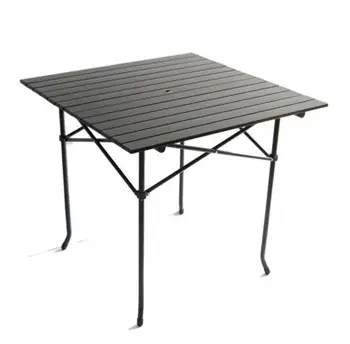 

Load-bearing 50kg Outdoor Folding Table Self-Driving Camping Outdoor Portable Picnic Outdoor 75*75*70cm Strong Table