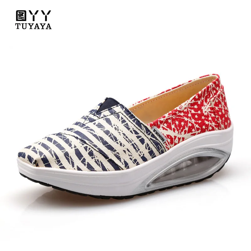 

Women Shoes Summer 2019 Autumn Women Flats Shoes Platform Sneakers Shoes Casual Canvas Shoes Slip on Flats Chaussure Femme