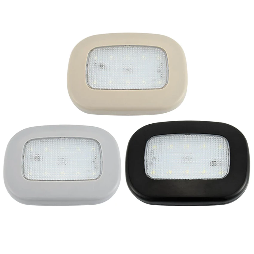 Universal USB Rechargeable White/Blue LED Car Reading Light Interior