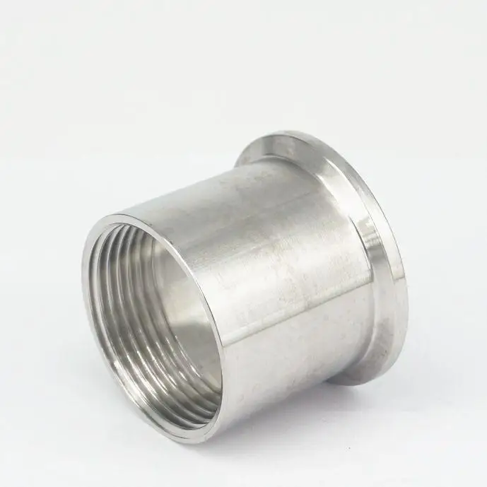

1-1/4" BSPT Female x 1.5" Tri Clamp 304 Stainless Steel Sanitary Pipe Fitting For Homebrew