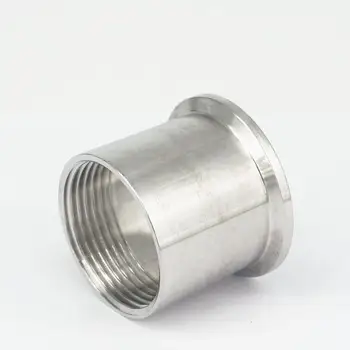 

1-1/4" BSPT Female x 1.5" Tri Clamp 304 Stainless Steel Sanitary Pipe Fitting For Homebrew