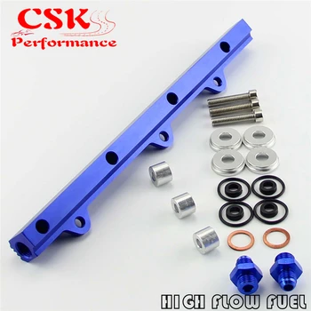 

High Flow Fuel Rail Kit Fit For Mitsubishi Lancer Evolution EVO 1 2 3 4G63 92-96 BL