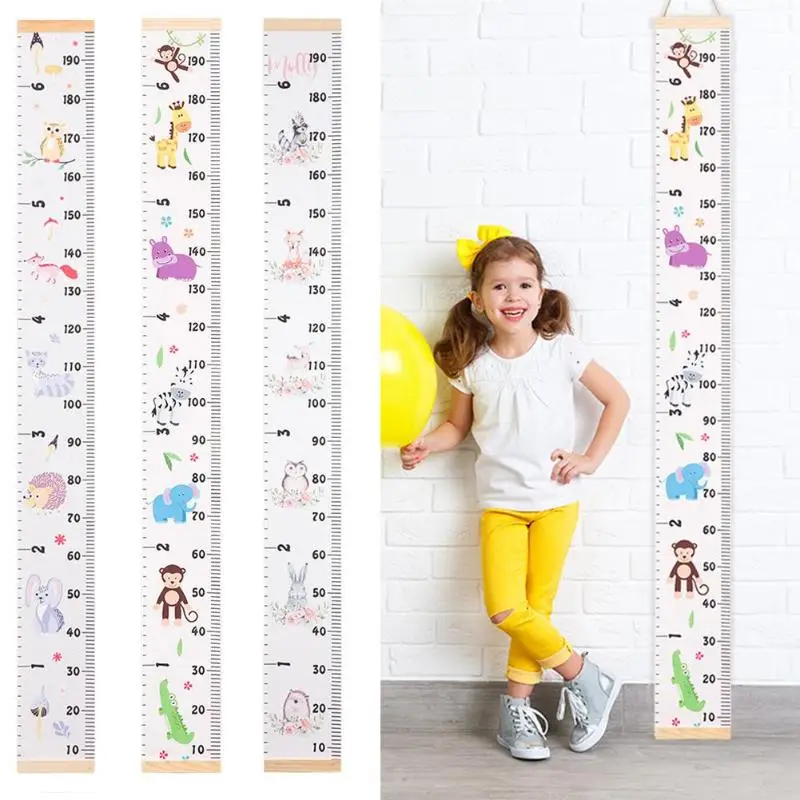 Nordic Style Baby Child Kids Decorative Growth Charts Height Ruler Size ...