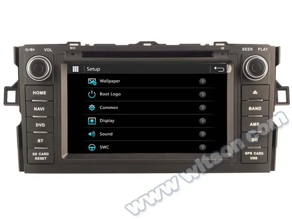 Best WITSON CAR DVD GPS For TOYOTA AURIS car audio navi with Capctive Screen 1080P DSP WiFi 3G DVR Good Price GIFT 3