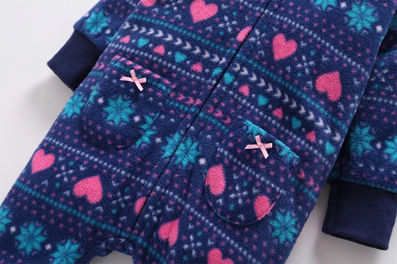Macacão de lã dos Desenhos Animados com Capuz Roupas de Inverno Roupas de Bebê da Menina Bebê Meninos Roupas Meninas Macacão Recém-nascido Primavera 2020 5 2020 bebê meninos roupas meninas macacão de