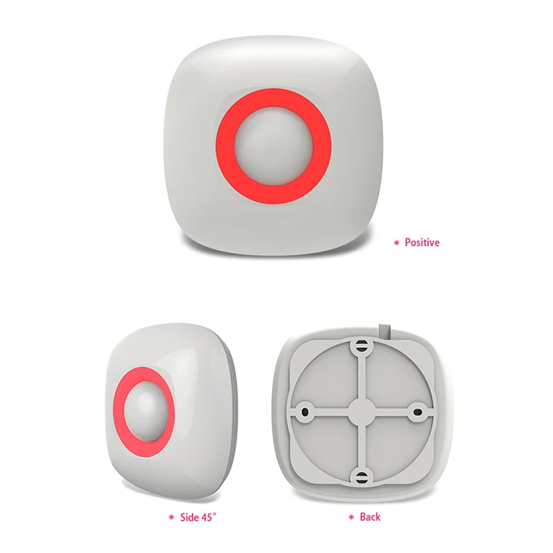 Spetu Z-Wave Movement Sensor Motion Detector Sensor Alarm Zwave Z wave Wireless PIR Motion Sensor Smart Home Automation
