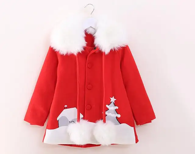 Winter Jacket For Girls Christmas 2017 4 5 6 7 8 9 10 11 12 13 Years