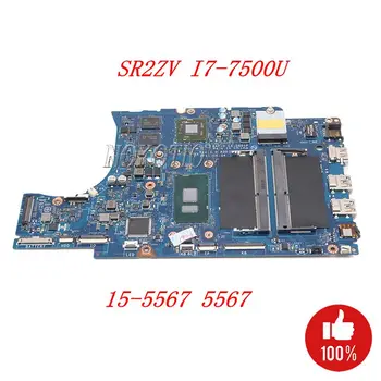 

BAL20 LA-D801P For Dell INSPIRON 15-5567 5567 Laptop motherboard CN-0VMRRP 0VMRRP CN-0KFWK9 KFWK9 SR2ZV I7-7500U Radeon R7 M445