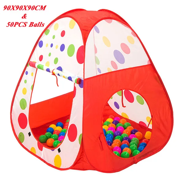 Детский блестящий мяч, детская палатка для детей от 3 до 6 лет, детский складной мяч, детский манеж, экологически чистый детский мяч с 50 шариками - Цвет: 9