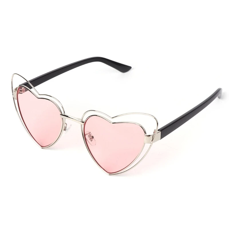 Shades Objektiv Form Dame Herz Uv400 Sonnenbrille Große Mode Frauen 2 Luxus Rahmen vZ58qw