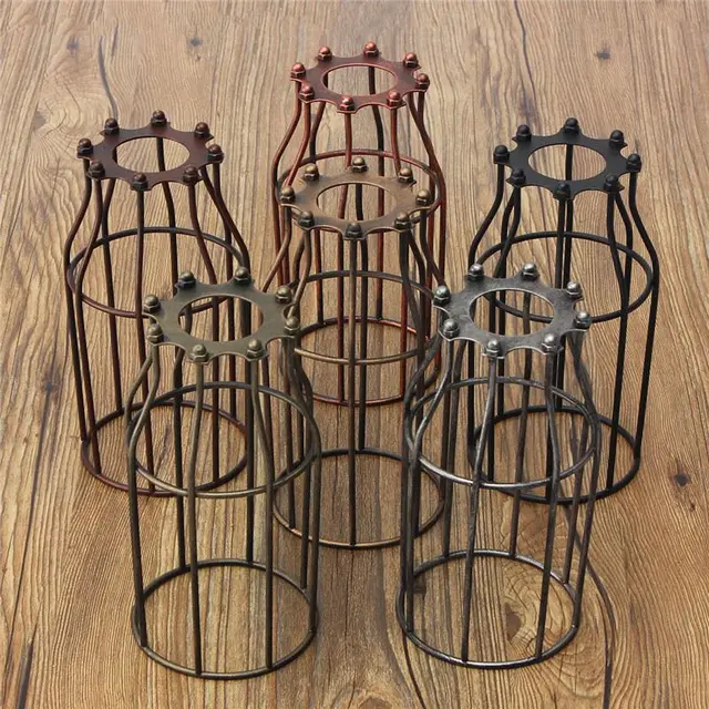 Retro Vintage Lamp Covers Pendant Chandelier Light Bulb Guard Wire ... Retro Vintage Lamp Covers Pendant Chandelier Light Bulb Guard Wire ...