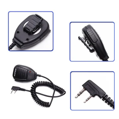Baofeng радио Динамик PTT микрофон для двухсторонней радиосвязи рация UV 5R 5RA 5RE BF UVB2 888S