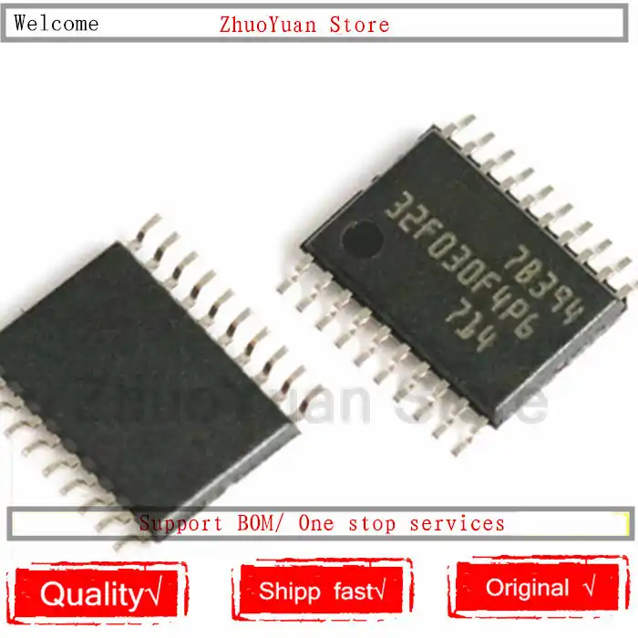 1 шт./лот 100% Новый оригинальный STM32F030F4P6 чип STM32F030 TSSOP-20 микросхема новый оригинальный - изображение