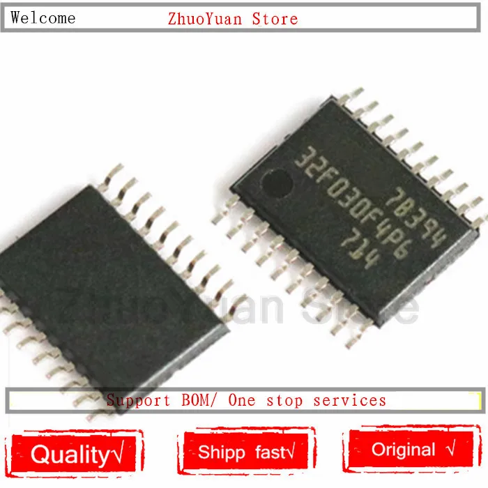 

1PCS/lot 100% New original STM32F030F4P6 Chip STM32F030 TSSOP-20 IC Chip New original
