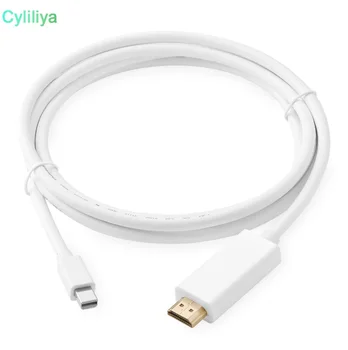 

1.8m 6FT 2M Mini Displayport Mini DP to HDMI Vedio Connector Adapter Cable for Apple MacBook Air Pro 200pcs/lot