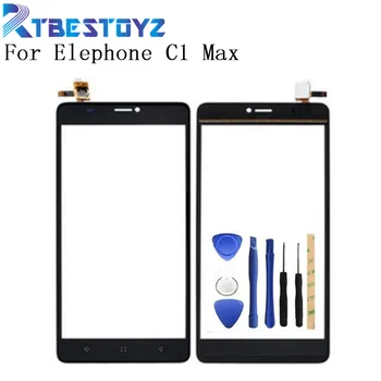 

RTBESTOYZ 6.0inch For Elephone C1 Max Touch Screen With Digitizer Glass Lens Panel Front Outer Replacement Parts