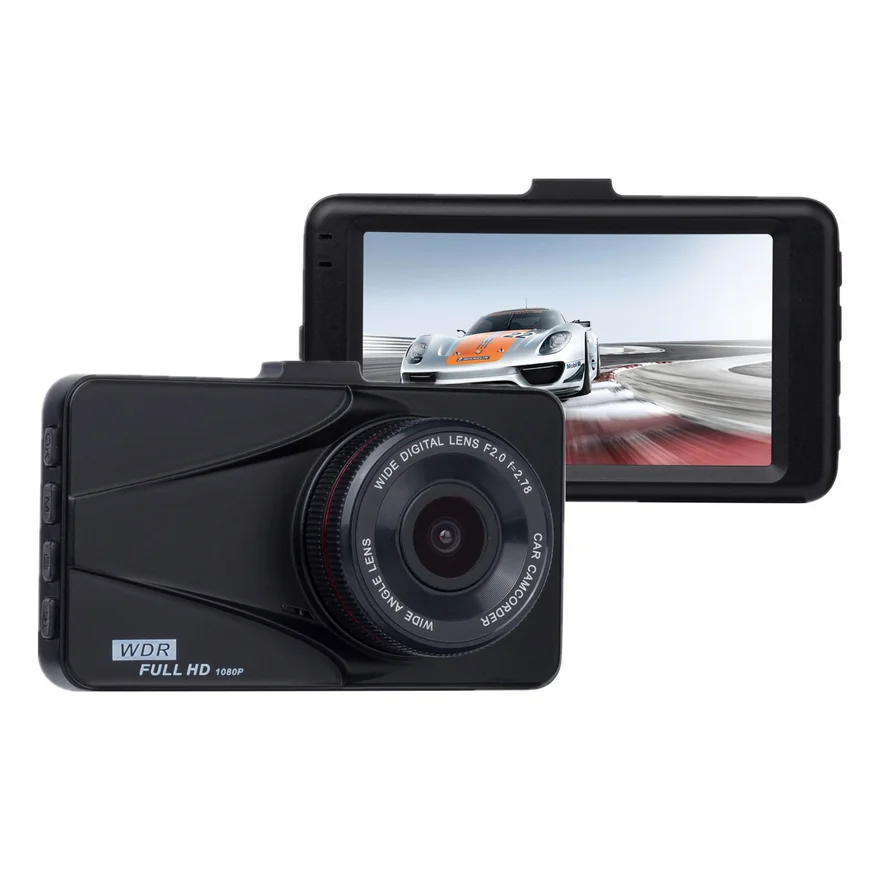 1080P Full HD Dashboard Camera 3 0 &quotэкран Автомобильная камера DVR рекордер с ночным видением g