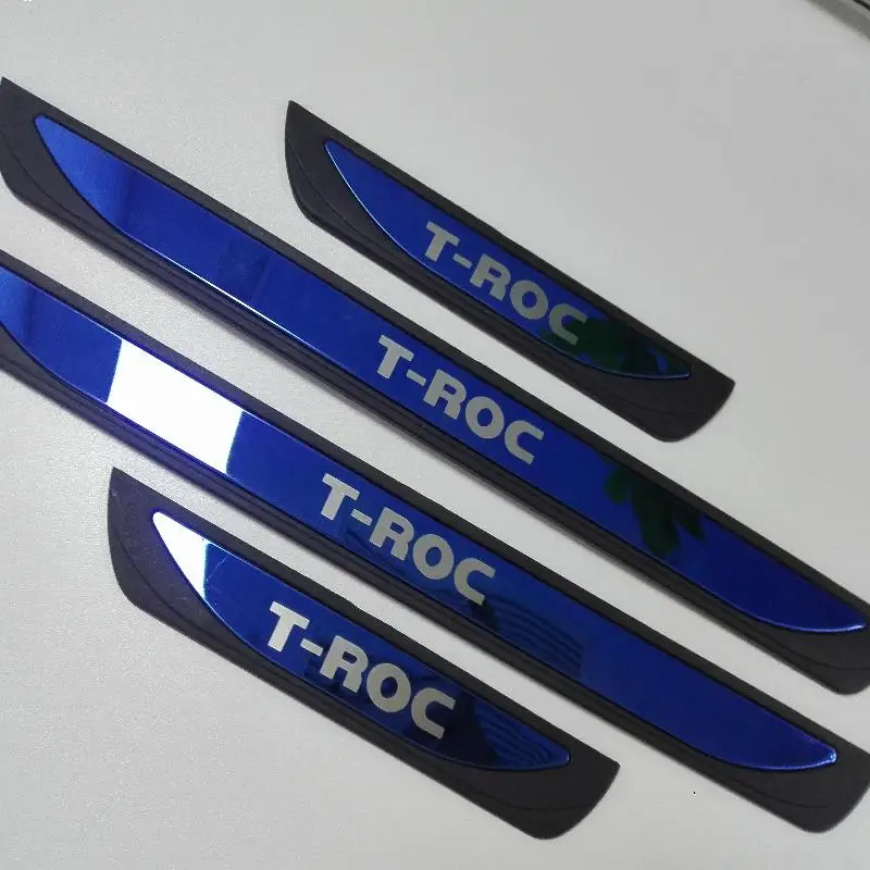 For-Car-Accessories-Styling-VW-Volkswagen-T-Roc-T-Roc-Door-Sill-Scuff-Plate-Guard-Stainless (1)