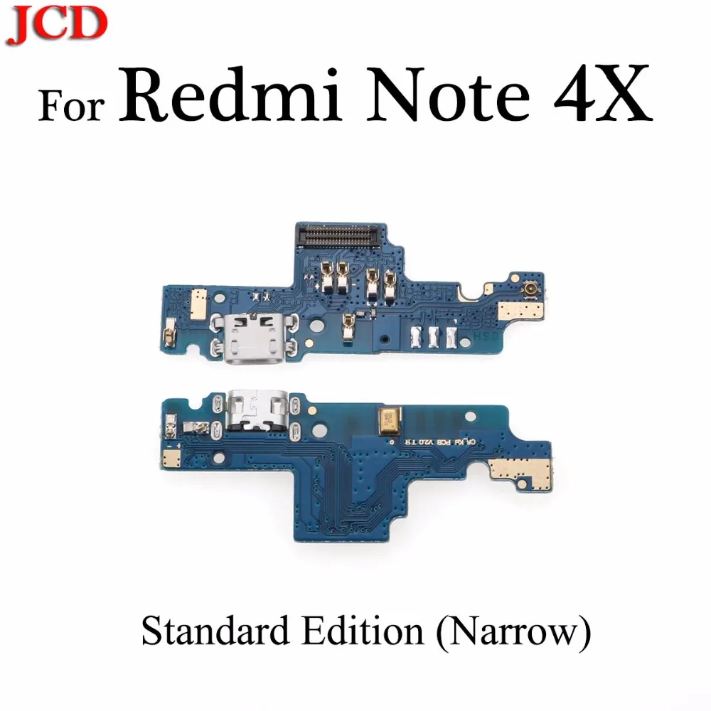 JCD микро зарядное устройство USB разъем плата для Xiaomi Redmi Note 4x x20 зарядный разъем для Xiaomi Note 4 USB зарядное устройство с микрофоном