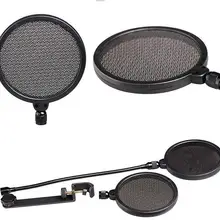 Superlux HM18AG двойной чистый Микрофон Ветер экран Поп фильтр один нейлон один metel