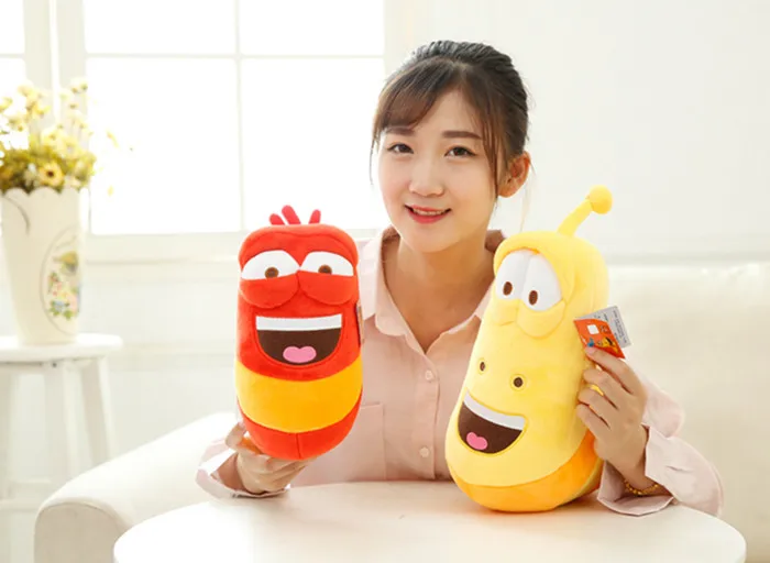 korea hilarious insect larva toy larva font b doll b font insect plush toys larva stuffed