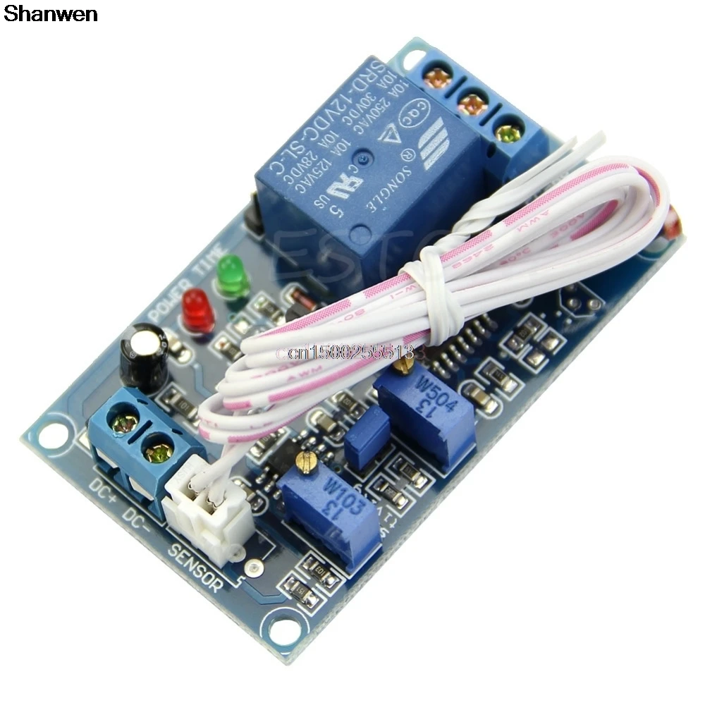 

12V Light LED Detect Sensor Photoresistor Plus Relay Module with Timmer Adjust