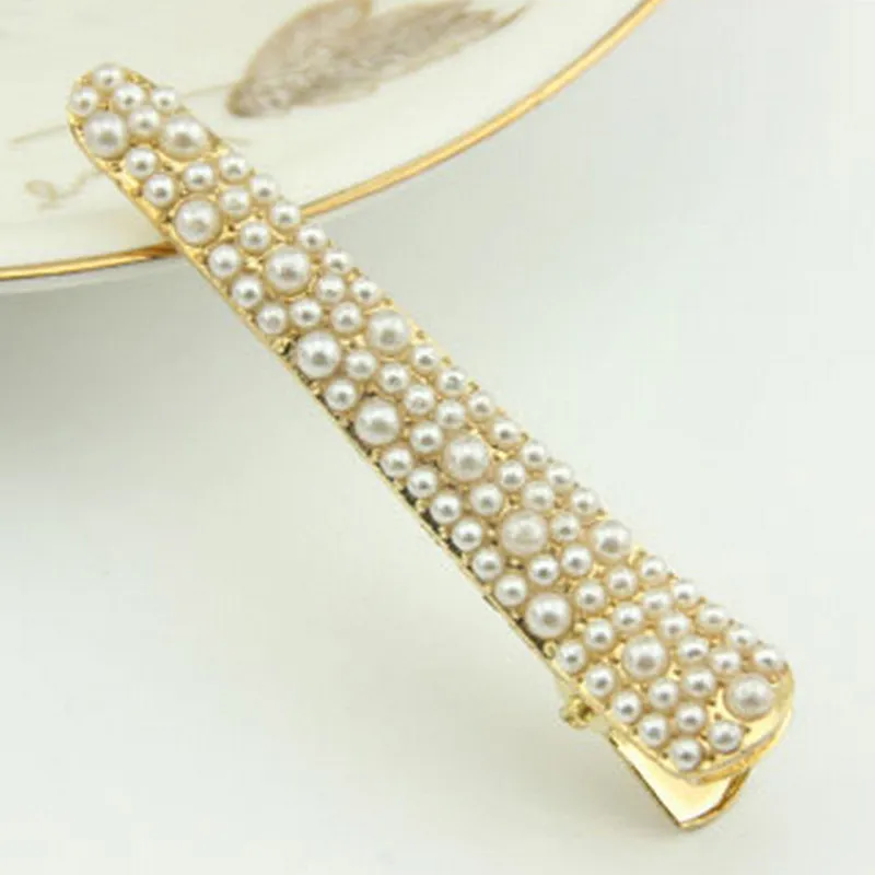 1Pcs Bling Crystal Hairpins Hair Clip Headwear for Women Girls Rhinestone Pins Barrette Styling Tools Accessories 4Colors