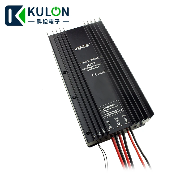 EPEVER Tracer5206LPLI 20A 12В 24В литиевая батарея MPPT Контроллер заряда с драйвером