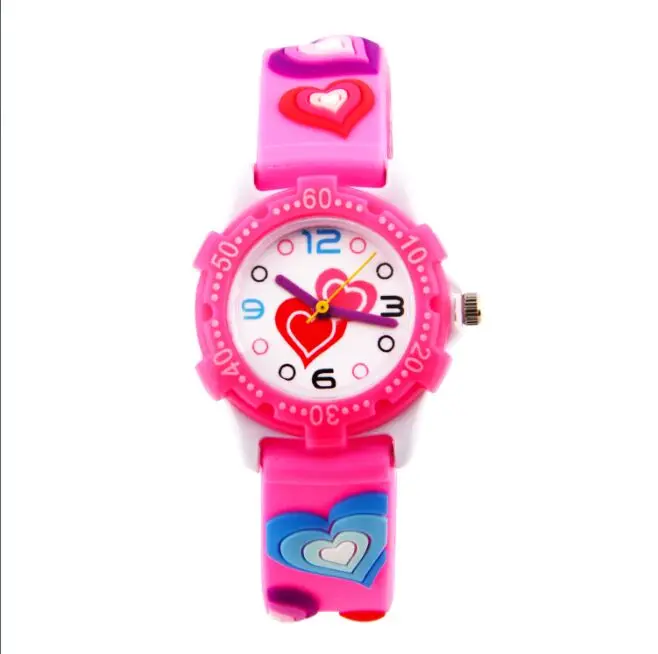 Лидер продаж Двойное сердце часы и высокое качество электронные наручные Часы и Для женщин Часы Топ люксовый Бренд 2016