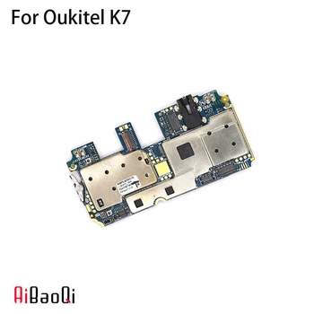 

AiBaoQi New Original mainboard 4G+64G ROM Motherboard flex cable board for Oukitel K7 Android 8.1 MT6750T Octa Core Phone