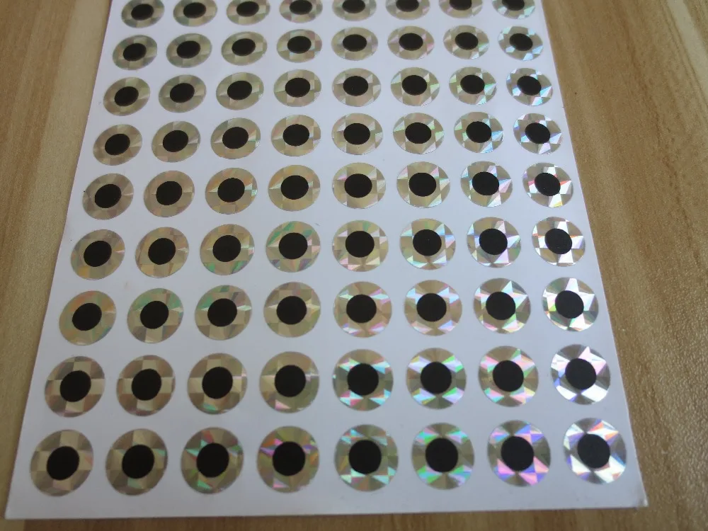 

Silver Fish Eyes 2D Flat Stick-On Eyes 12mm 13mm 14mm 15mm 16mm 18mm 19mm 20mm
