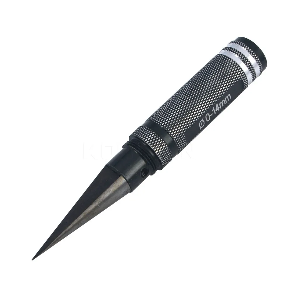 1 шт., нож, универсальный, 13 мм, черный, из нержавеющей стали, профессиональный нож для сверления, инструмент для сверления краев, практичный инструмент
